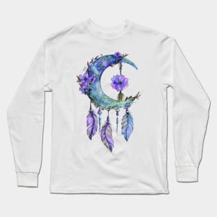 Moon Dreamcatcher Long Sleeve T-Shirt